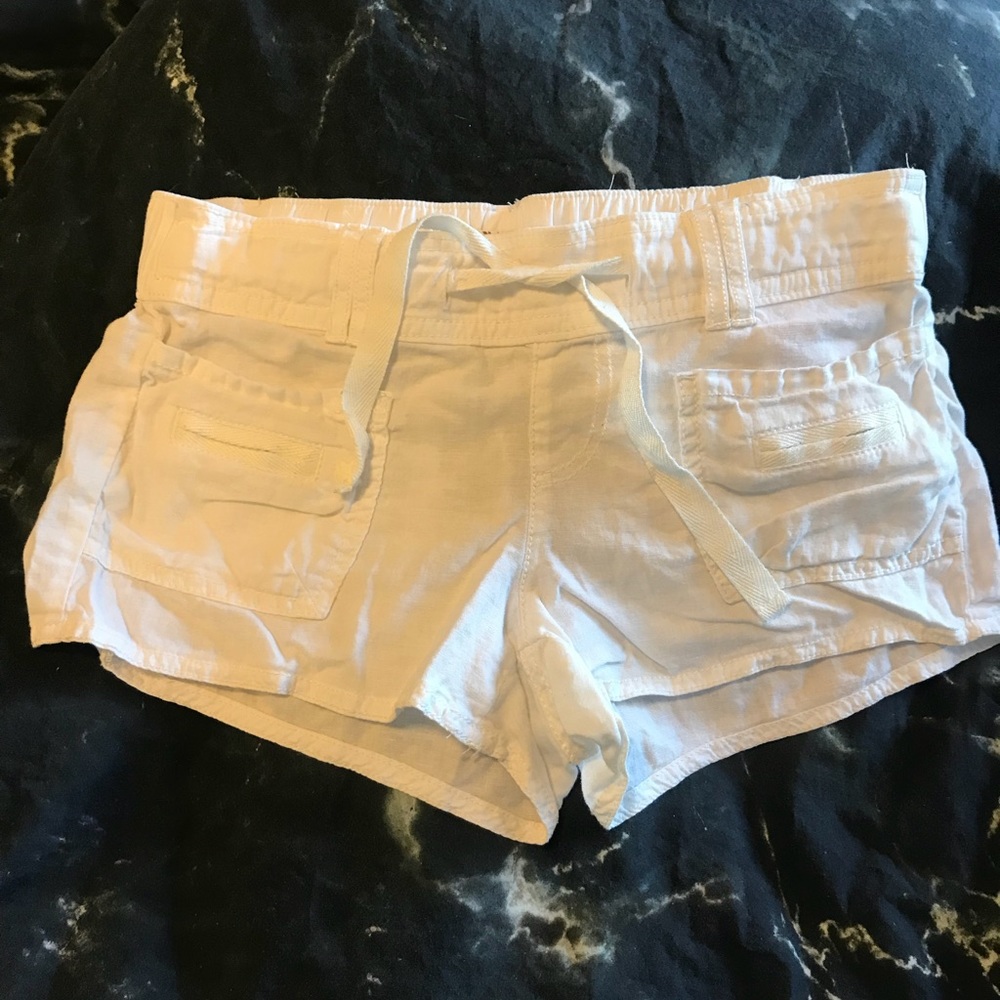 White shorts